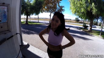 Ava Dalush В 'Big Ass bouncing on the cock in public'