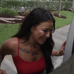 Diamond Franco en 'Bangbros' Chica sexy se sube al autobús para una entrevista de trabajo (Miniatura 340)