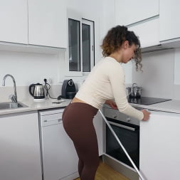 Lady Ana in 'Bangbros' Cleans Potro's cock by squirting on it. (Thumbnail 55)